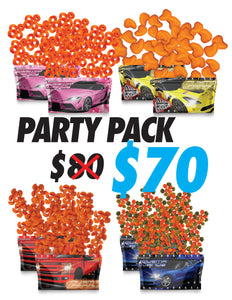 Party pack X80 ENTRIES