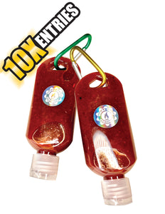 Quema Candy® Chamoy Keychain (2 PACK) 10 ENTRIES PER $10 SPENT